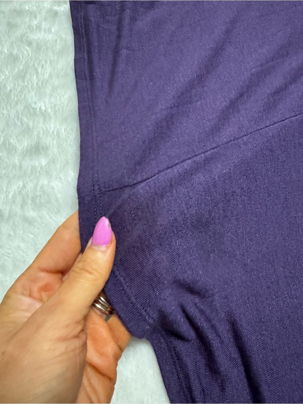 Vince Rib Trim Tee Rutabaga - Picture 12 of 14